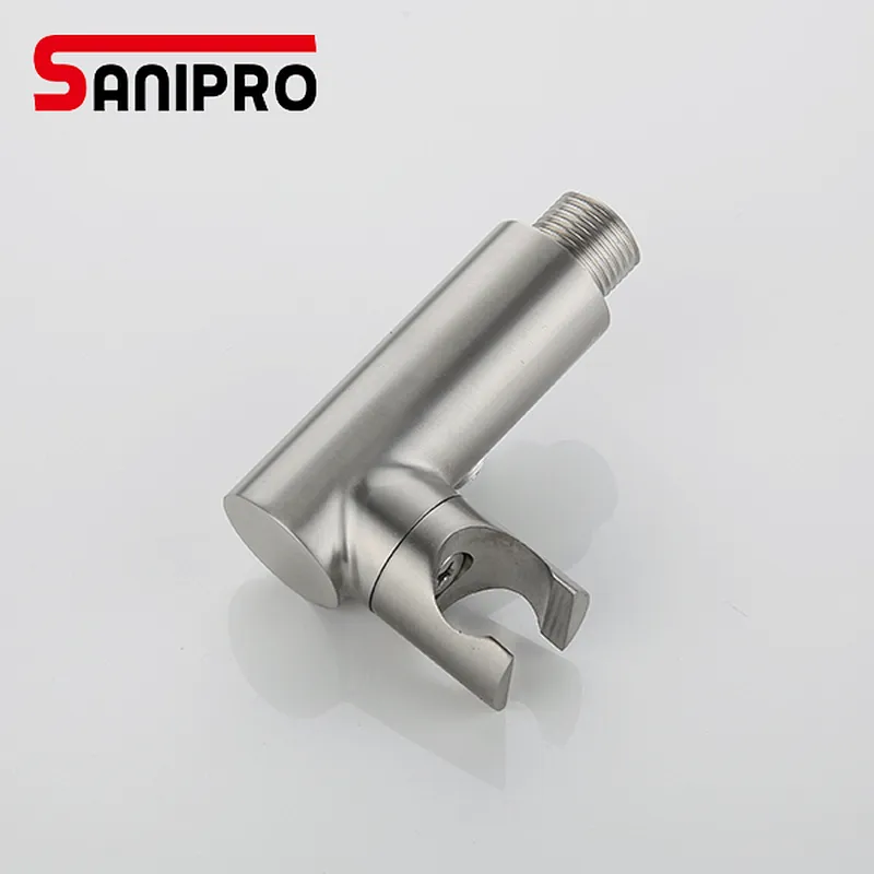 Sanipro modern design stainless steel bathroom rain round concealed shower set