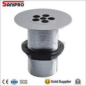 1 1/2'' flush grated shower free flow waste