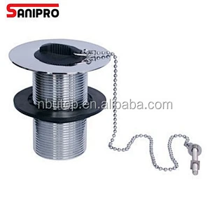 1 1/2'' Bath bathtub combination pull up rod waste drainer