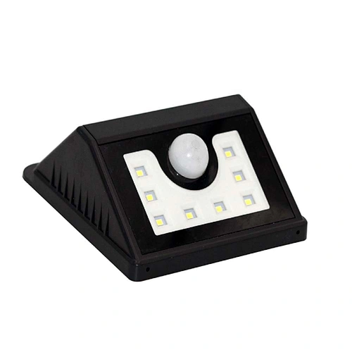 Pir Motion Sensor 1W 3W Waterproof Solar Led Outdoor Wall Light For Home With Lithium Battery
