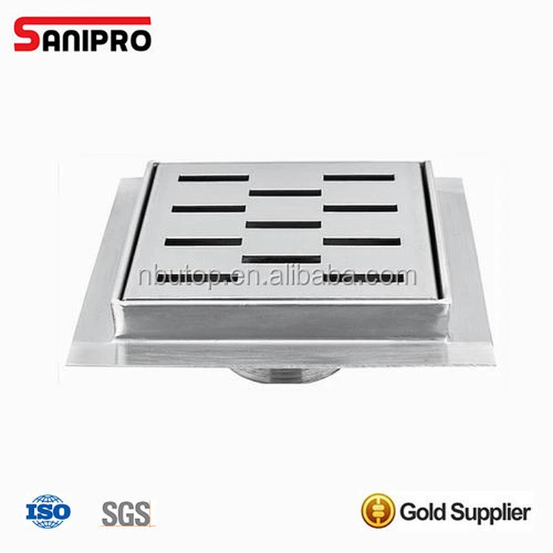 Shower bathroom long linear floor drain