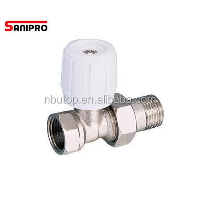 Sanipro Straight Type Brass Thermostatic Radiator Valves