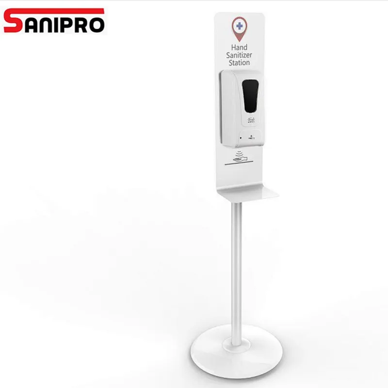 SANIPRO Automatic Touchless Hand Sanitizer Dispenser and Hand Dispenser Station (Dispenser + Stand) Touchless Wash Hand Machine