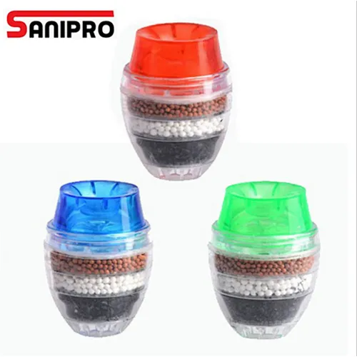 SANIPRO Faucet Water Filter Coconut Carbon Clean Purifier Cartridge for Kitchen Tap