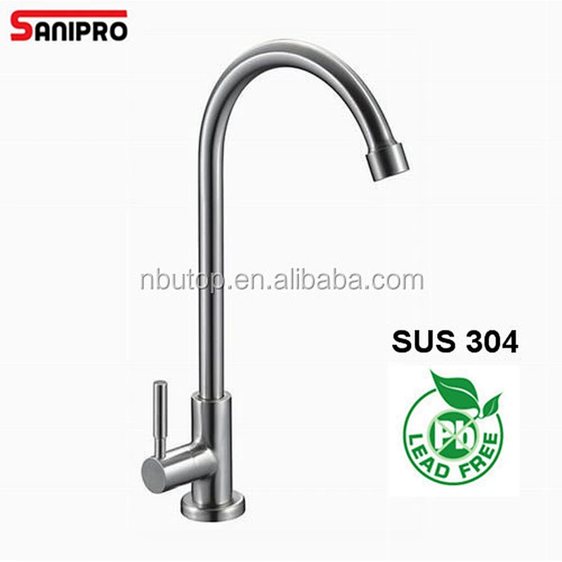 Sanipro stainless steel sink faucet