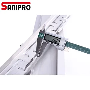 Watermark Australia Shower Linear Floor Drain Vertival Outlet with flange