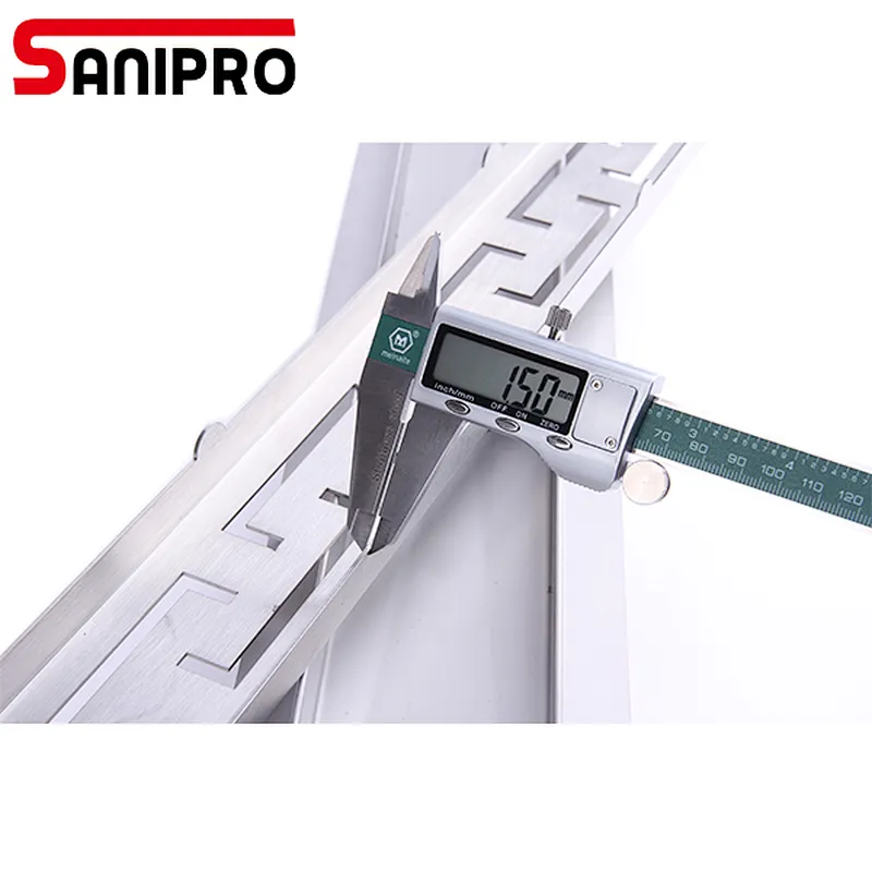 Watermark Australia Shower Linear Floor Drain Vertival Outlet with flange