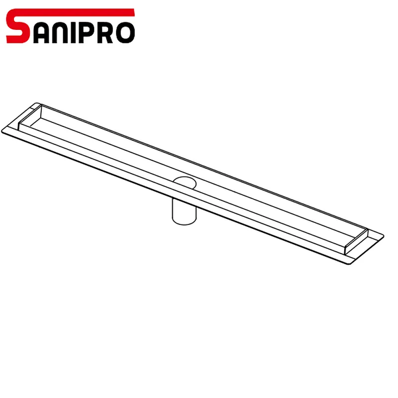 304 stainless steel material shower vertical drain trap