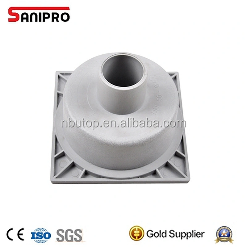 Pipe fitting square pvc floor drain cover