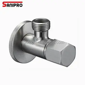 1/2'' SS304 stainless steel angle valve with Hexagonal handle