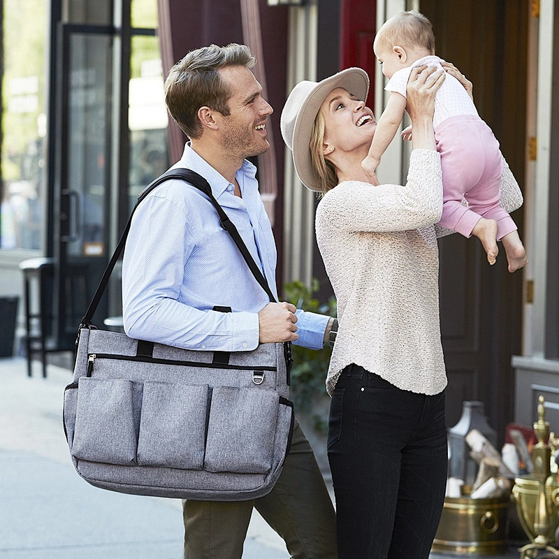 Uweld Tote Diaper Bag With Changing Mat