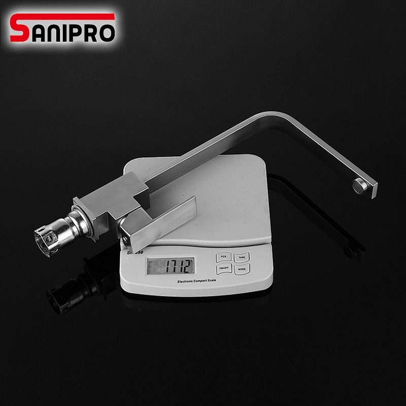 Sanipro Kitchen Faucets Stainless Steel Kitchen Mixer Single Handle Single Hole Kitchen Faucet Mixer Sink Tap