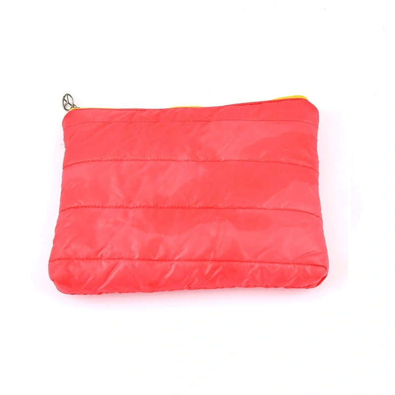 Uweld Satin Fabric  Pencil Pouch Custom Pencil Pouch