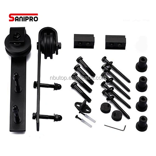Contemporary style sliding door hardware roller & fittings for barn door