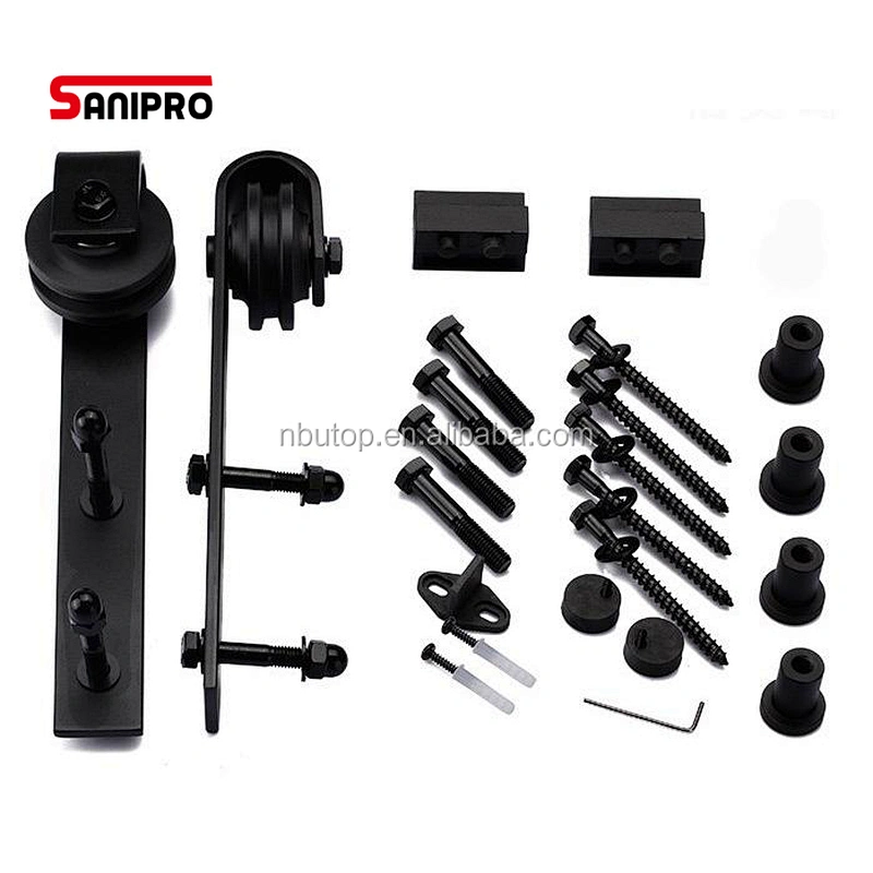 Contemporary style sliding door hardware roller & fittings for barn door