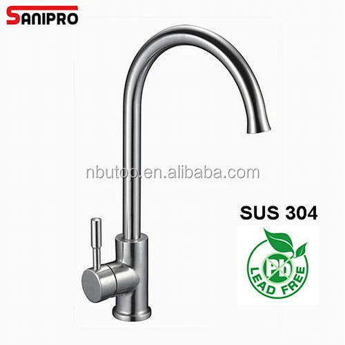 Sanipro stainless steel sink faucet modern faucets