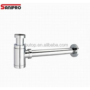 1 1/4'' 105mm Brass basin siphon with Pipe