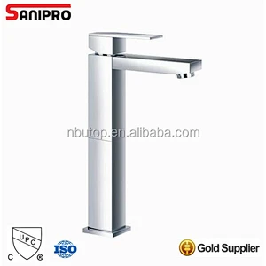 Sanipro Brass Bathroom wash basin Faucet Basin Mixer Tap,chrome Finished