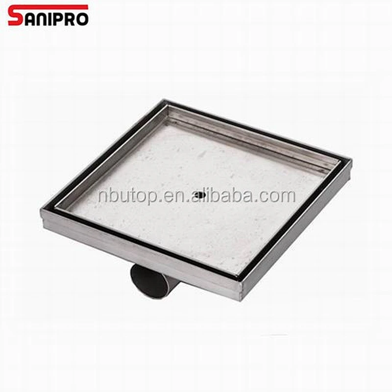 Fast flowing 304 stainless steel shower floor drain grate