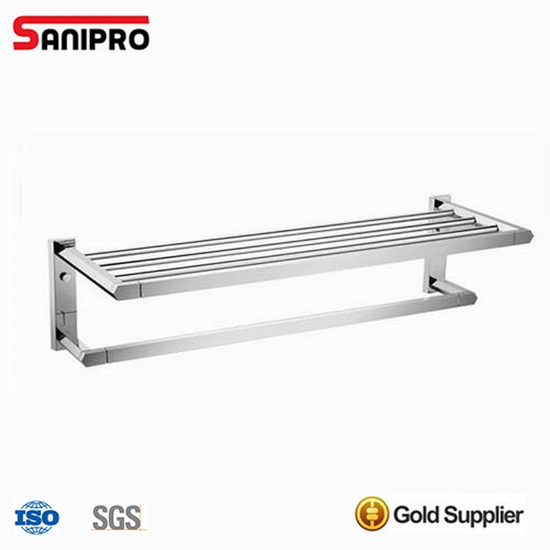 Sanipro Bathroom accessories aluminium alloy towel holder bar