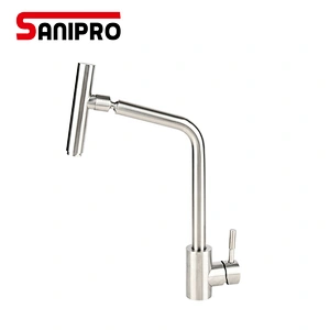 Morden Design Kitchen Faucet Stainless Steel Straight tap