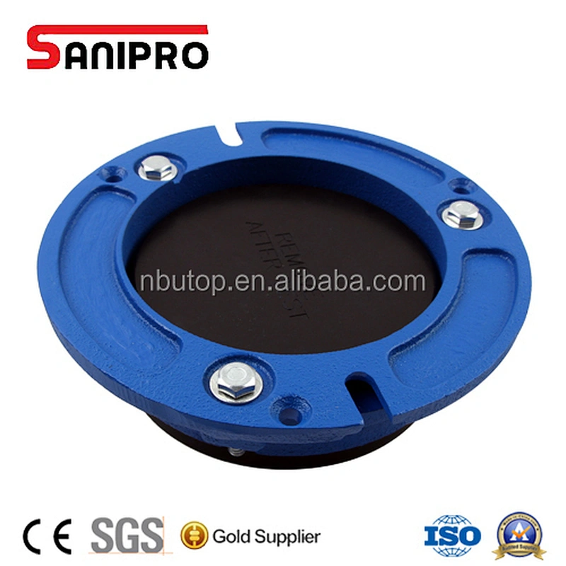4''*2'' cost iron toilet flange drain