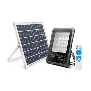Solar Garden Light Ip65 Waterproof 50W 100W 200W 300W 400W 500W Outdoor Solar Powered Led Flood Garden Light