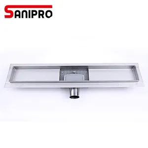Sanipro China Hot sale floor drain cover shower linear drain