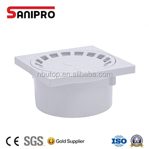 PVC Square plastic bathroom floor drain