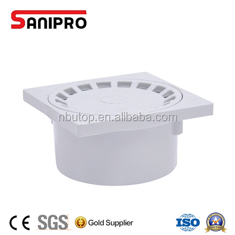 PVC Square plastic bathroom floor drain