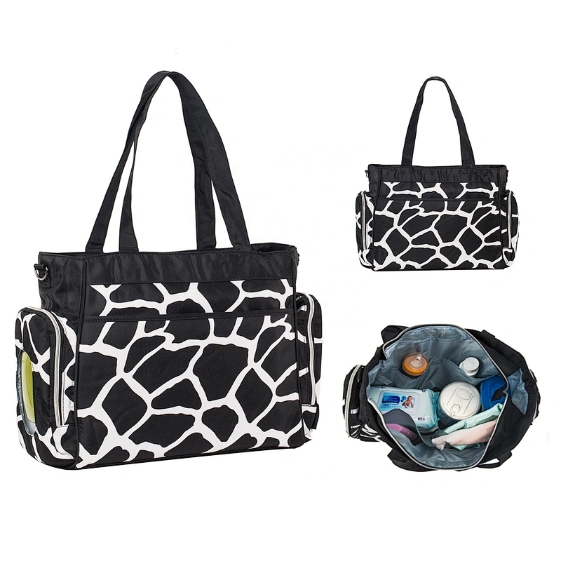 Uweld Tote Diaper Bag With Changing Mat Bottle Holder