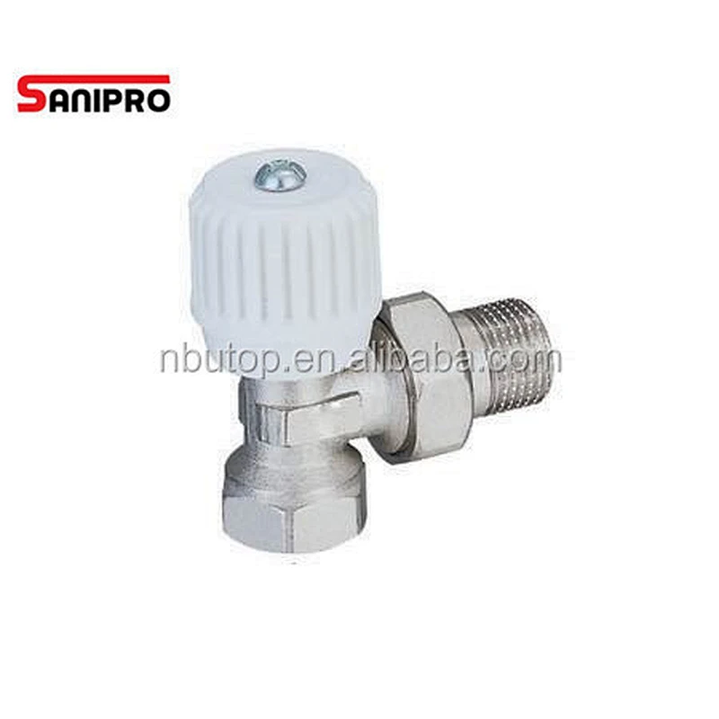 Sanipro Radiator Valve with Round Handle