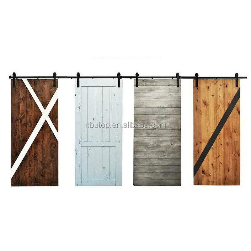 Sanipro Classic Sliding barn door hardware barn sliding track
