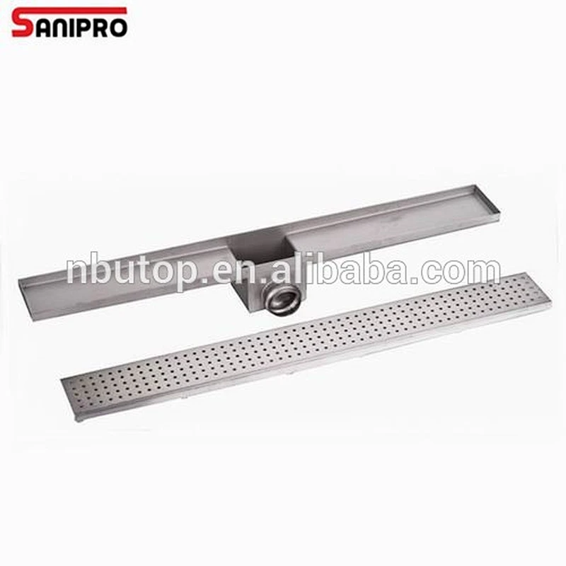 304 Stainless steel drain with siphon for bath bathroom shower drain