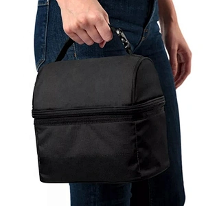 Uweld Double Decker Insulated Cooler Bags Lunch Bag Soft Cooler Food Thermal Bag