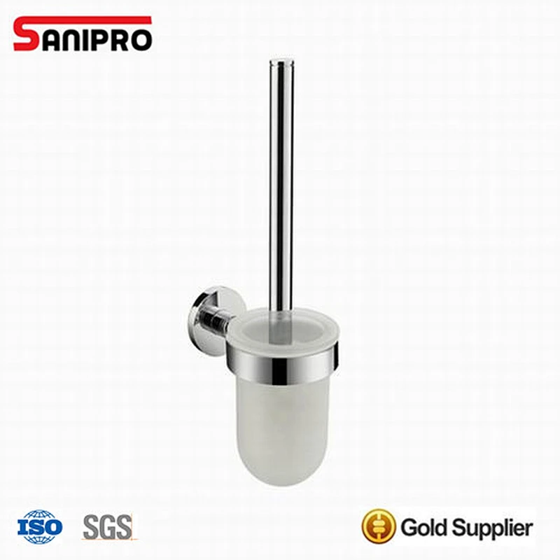 Modern long handle toilet brush with holders