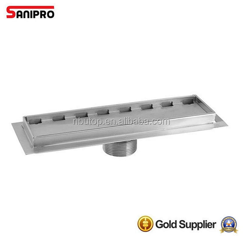 American style stainless steel 304 shower drain with screw