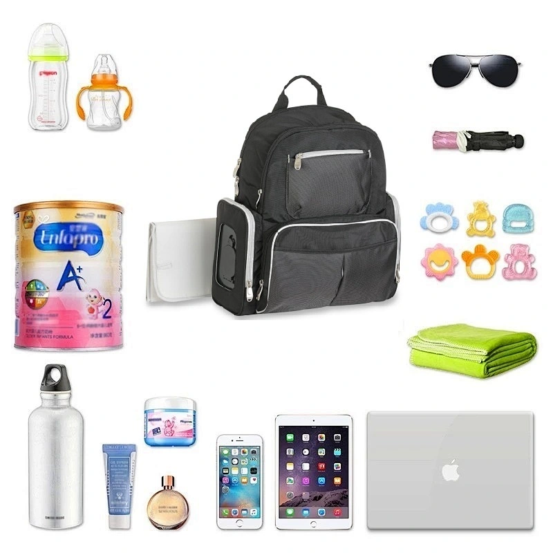 Uweld Backpack Diaper Bag With Changing Mat
