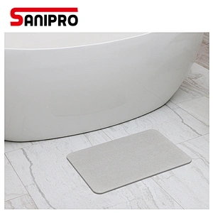 SANIPRO Fast Drying Diatom Mud Anti-Slip Absorbent pad earth non-slip water absorption quick-drying super absorbent pad