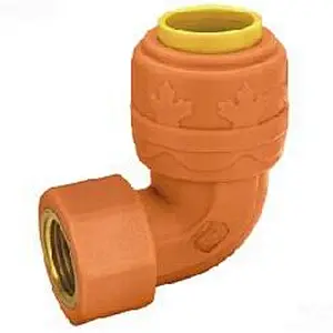 Sanipro POM Push Fit Warm Pipe Fittings POM Female Elbow