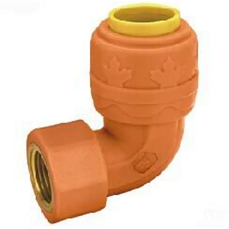 Sanipro POM Push Fit Warm Pipe Fittings POM Female Elbow