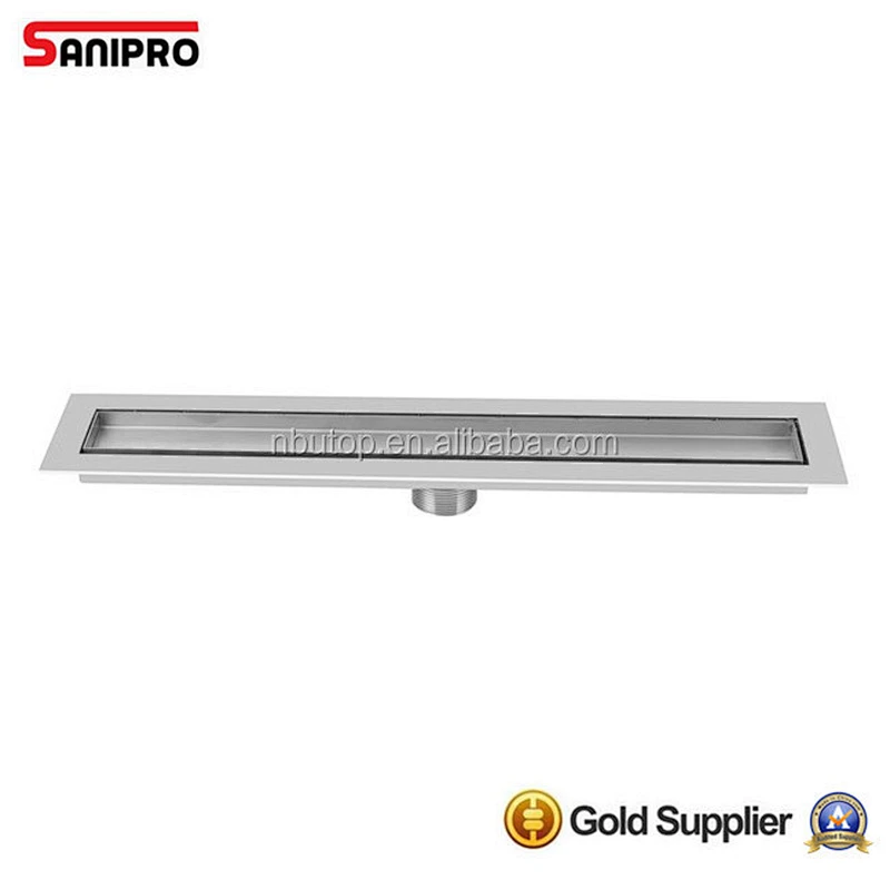 American style stainless steel 304 shower drain with screw
