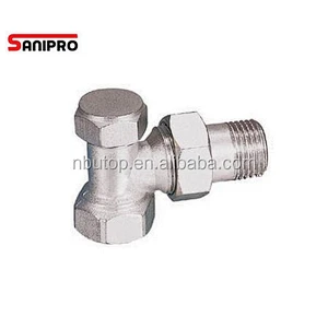 Sanipro Straight Type Brass Thermostatic Radiator Valves