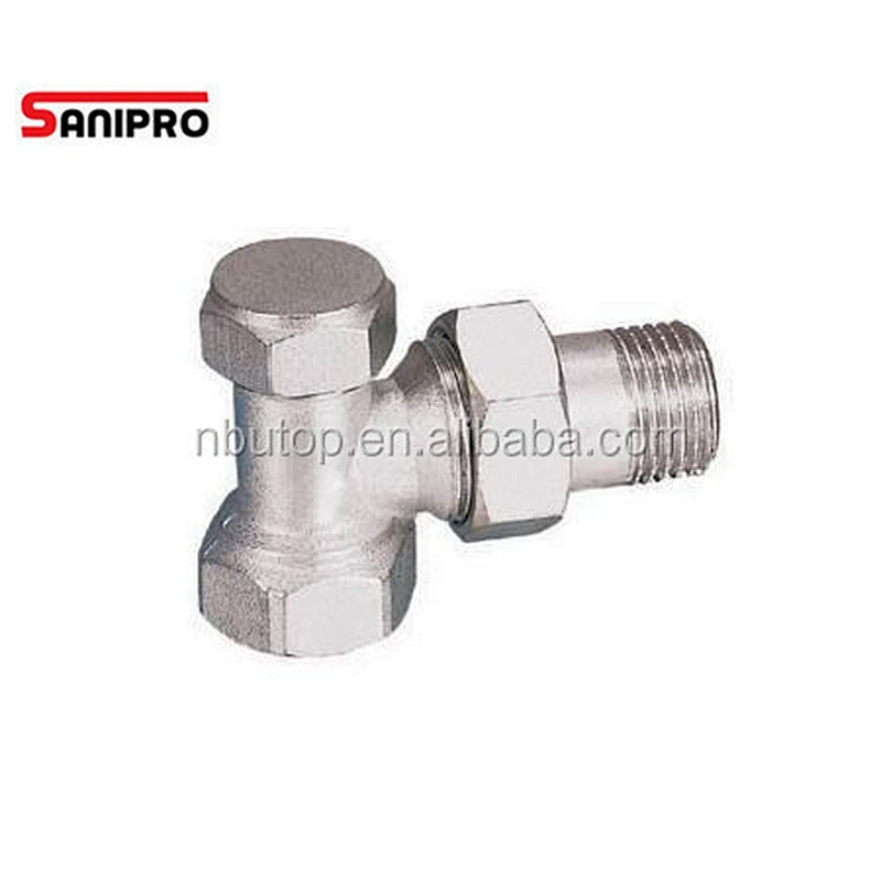 Sanipro Straight Type Brass Thermostatic Radiator Valves