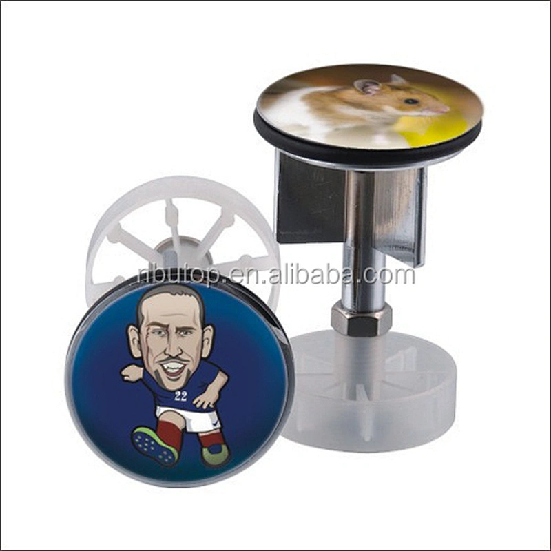 Hot selling European new Version colorful wash basin plug waschbecken stopfen