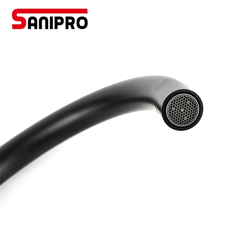 SANIPRO Matte Black Kitchen Faucet Hot And Cold Water Mixer Faucet For Kitchen Water Faucet Brushed Nickle Kitchen Taps