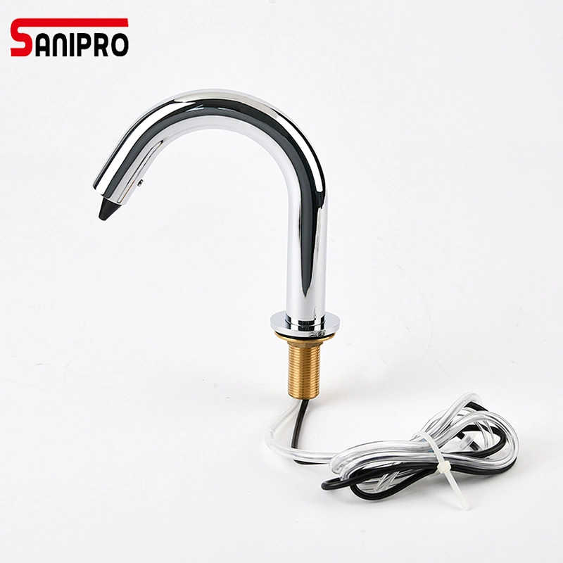 SANIPRO 1000ml brass material automatic soap dispenser faucet Auto Sensor Faucet Foam Soap Dispenser