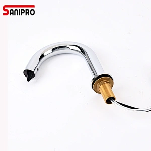 SANIPRO 1000ml brass material automatic soap dispenser faucet Auto Sensor Faucet Foam Soap Dispenser
