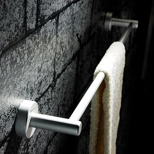 Bathroom accessories alloy towel bar chrome best price double towel bar
