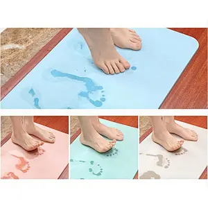 Natural Diatomaceous Earth Absorbent Pad Diatom Mud Floor Mat Bathroom Mat Bathroom Kitchen Door Mat
